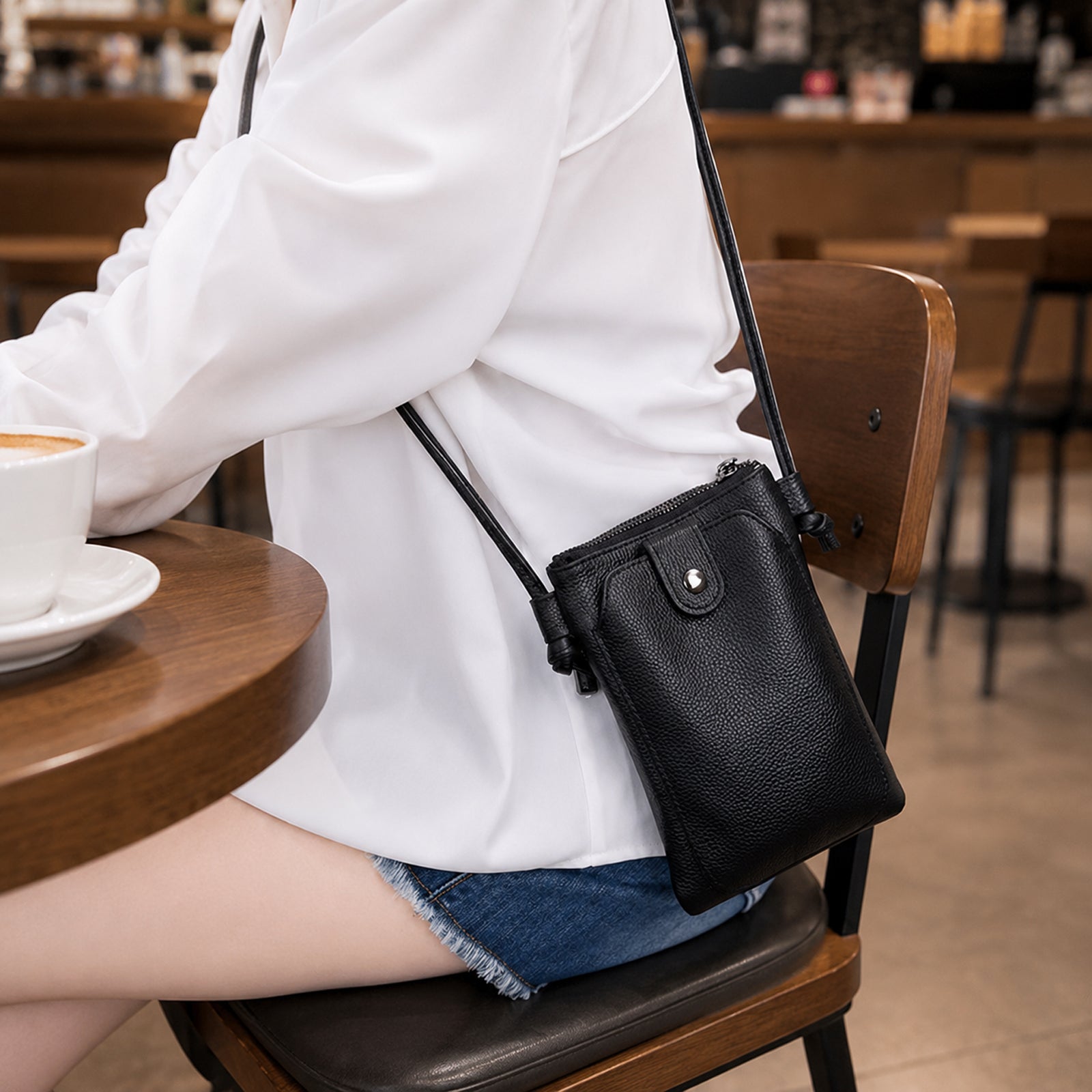 Compact Crossbody Pouch, Quick Access
