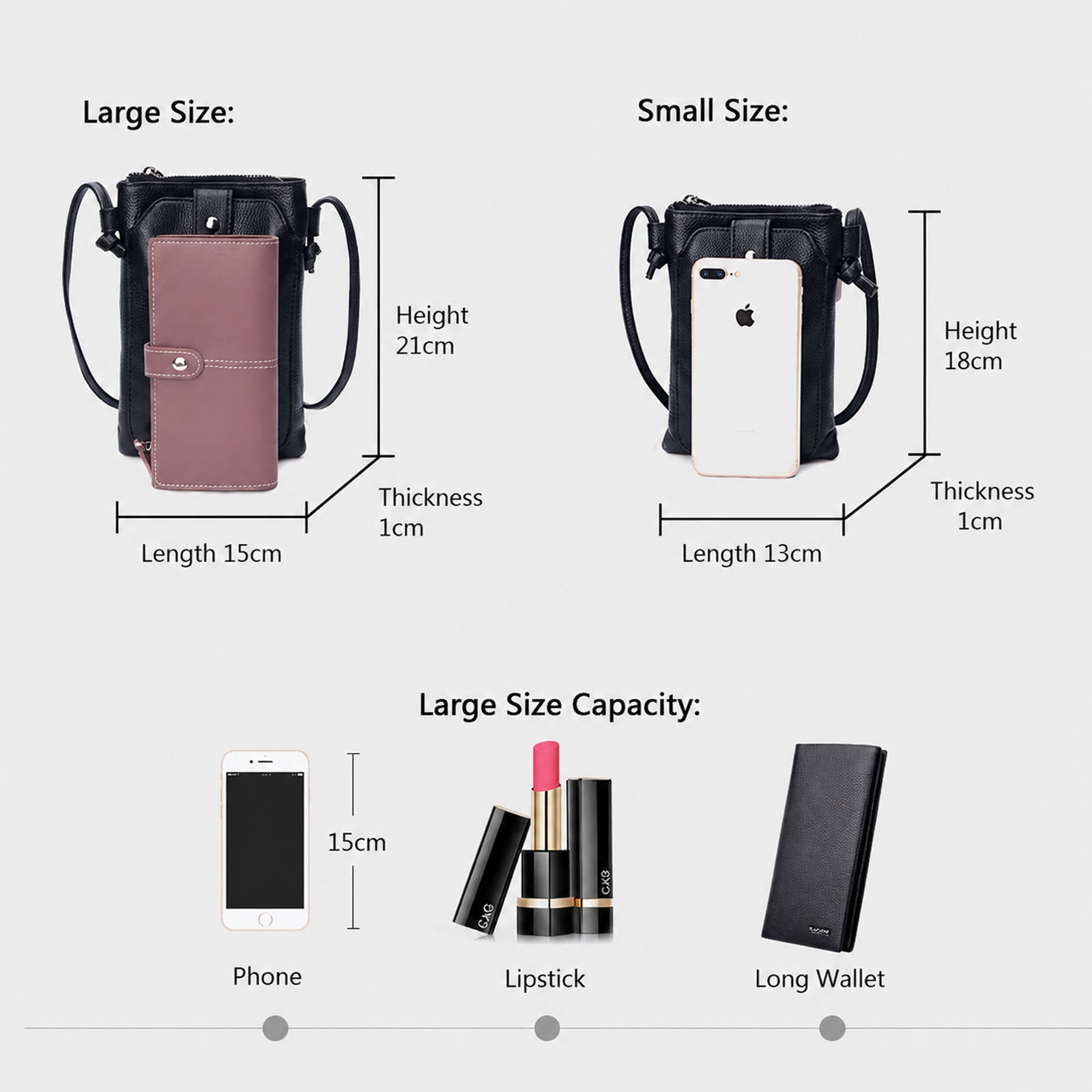 Compact Crossbody Pouch, Quick Access